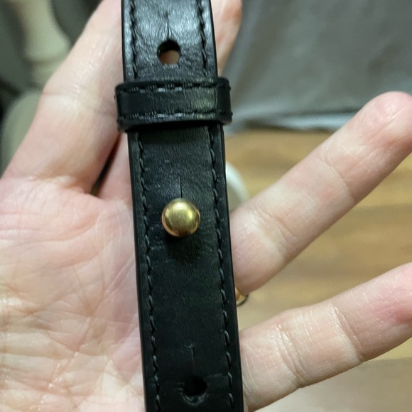 Michael Kors ISADORE Top Handle Messenger Bag Pebble Black Leather Ring - Picture 8 of 11